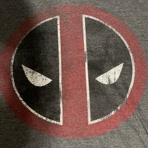 Marvel Deadpool Men’s Gray Medium T-shirt